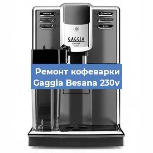 Ремонт капучинатора на кофемашине Gaggia Besana 230v в Екатеринбурге